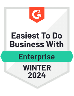 Easiest To Business With Enterprise Winter 2024