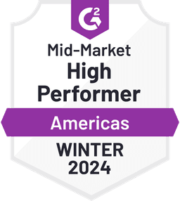 Mid Market Americas High Perfomer Winter 2024